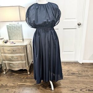Meimeij  Navy Blue Women's Maxi Dress Size 6